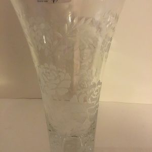 Lenox Marchesa Rose Crystal Vase